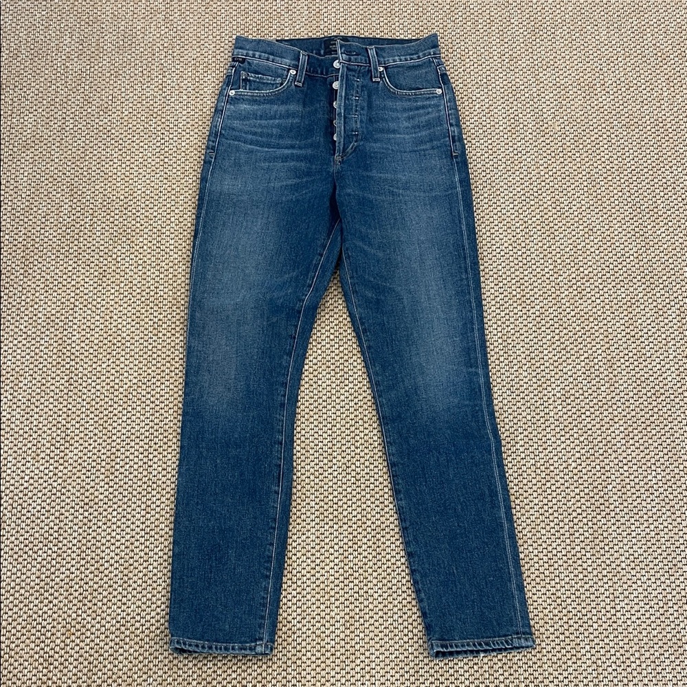 Citizens Of Humanity Olivia High Rise Slim Ankle Jeans
